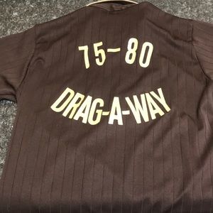 Vintage hot rod bowling style shirt rockabilly